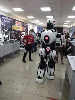 Роботы выставка видео