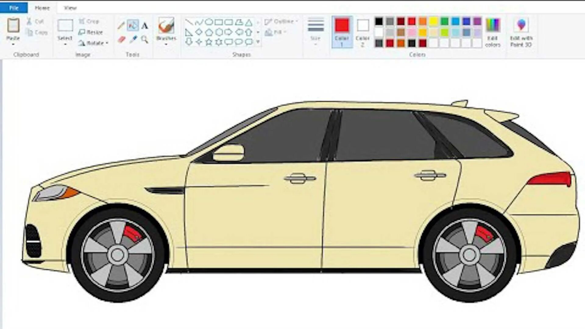 Https paint. Машинка в паинте. Машина в Paint. Машина в паинте рисунок. Рисунок машинки в паинте.