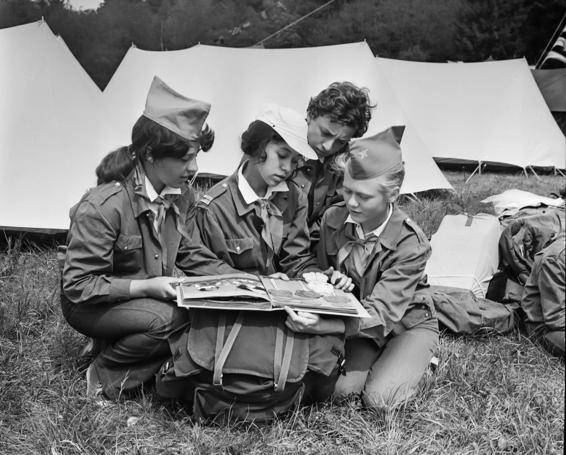 пионеры прошли 75 км по местам