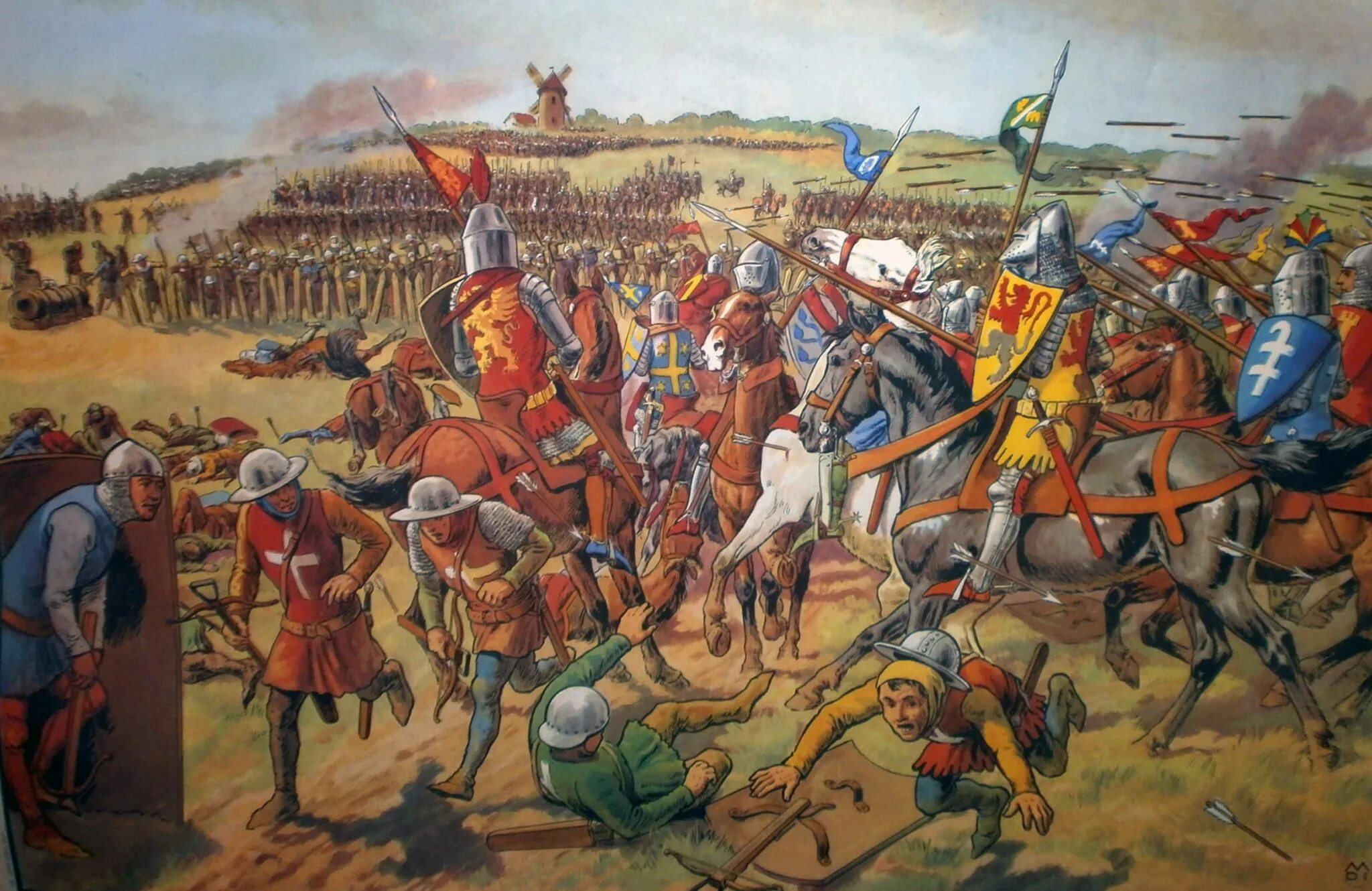 Битва 18 мая. Битва при креси 1346 год.