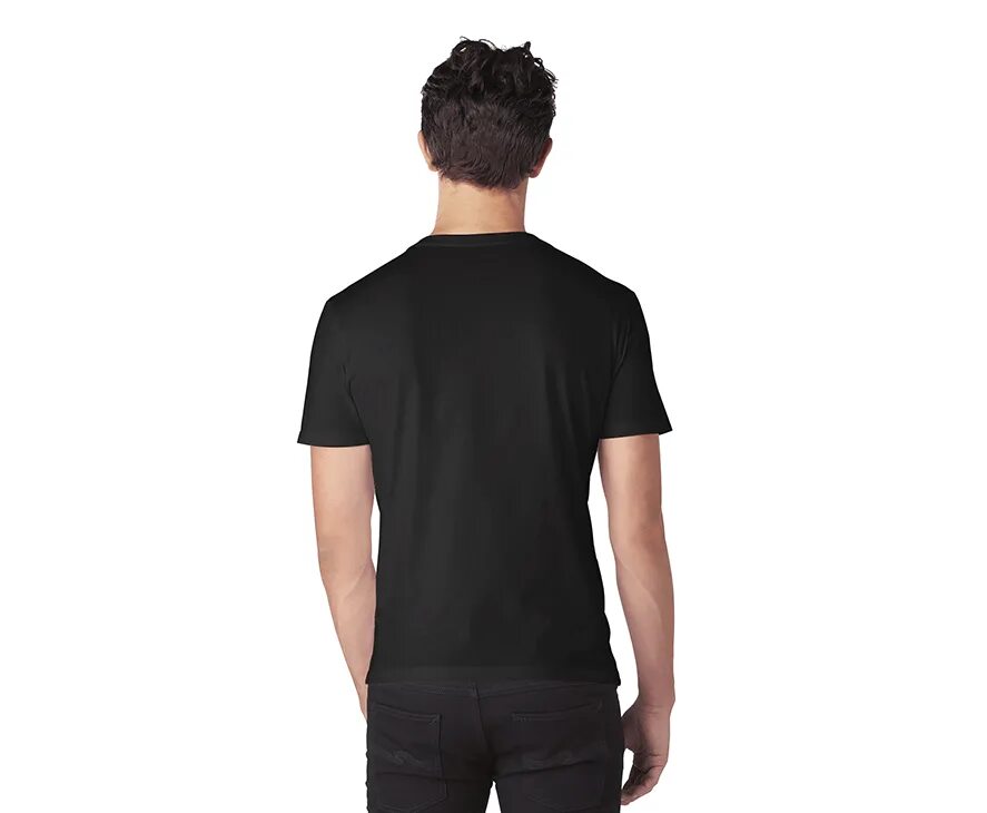 Футболка Black Side. Mans Black Shirt back. Black t Shirt view from back.