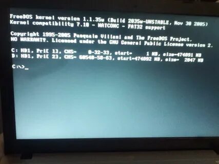 Kernel version