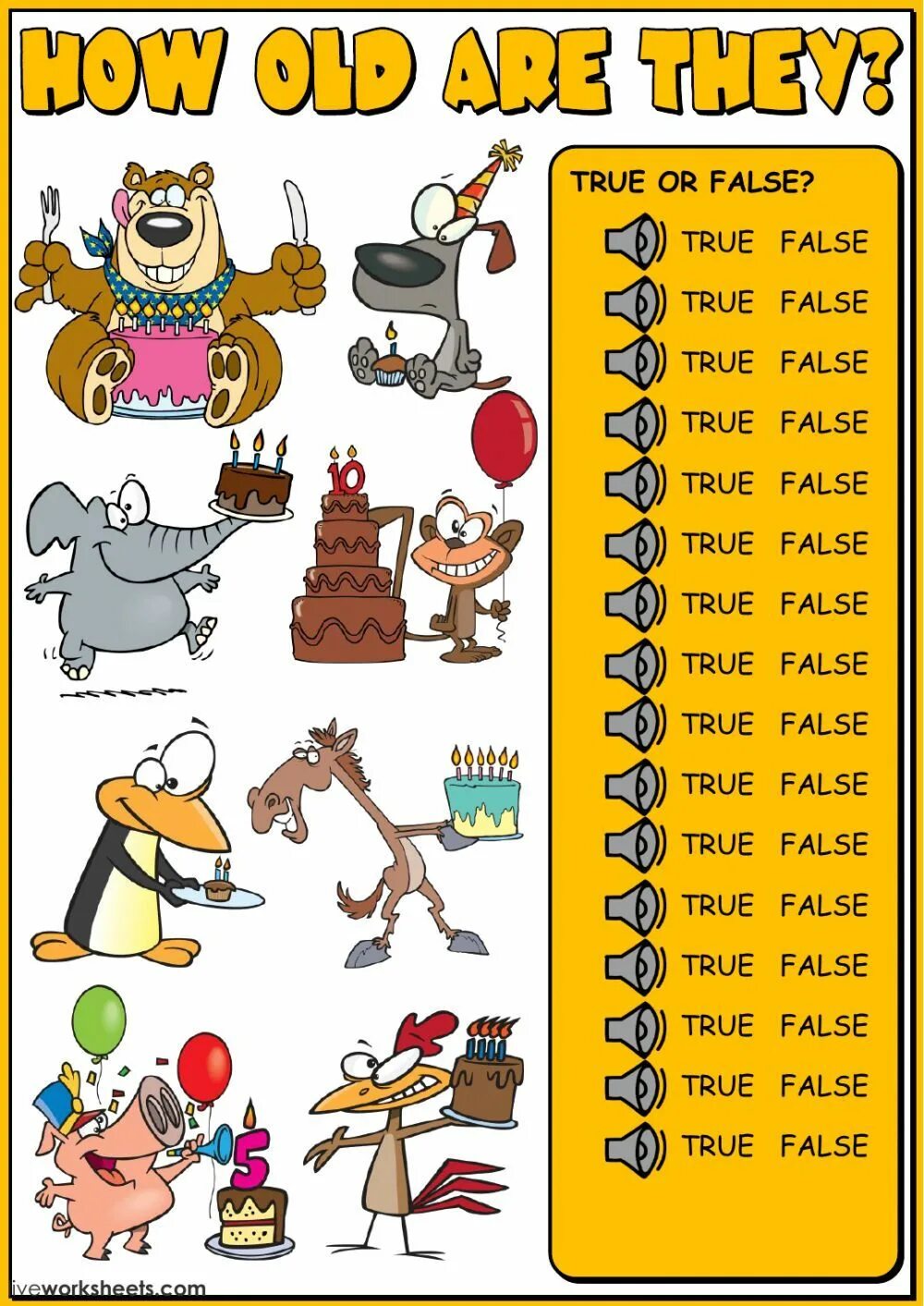 How old are you worksheet. How old are they. how old are you worksheets for kids. how old worksheets.