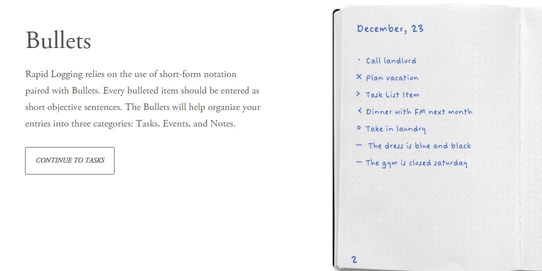 Replied to your note. Bulleted notes.