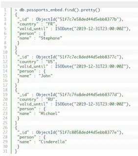 Mongodb example