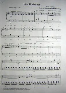Ласт кристмас на пианино
