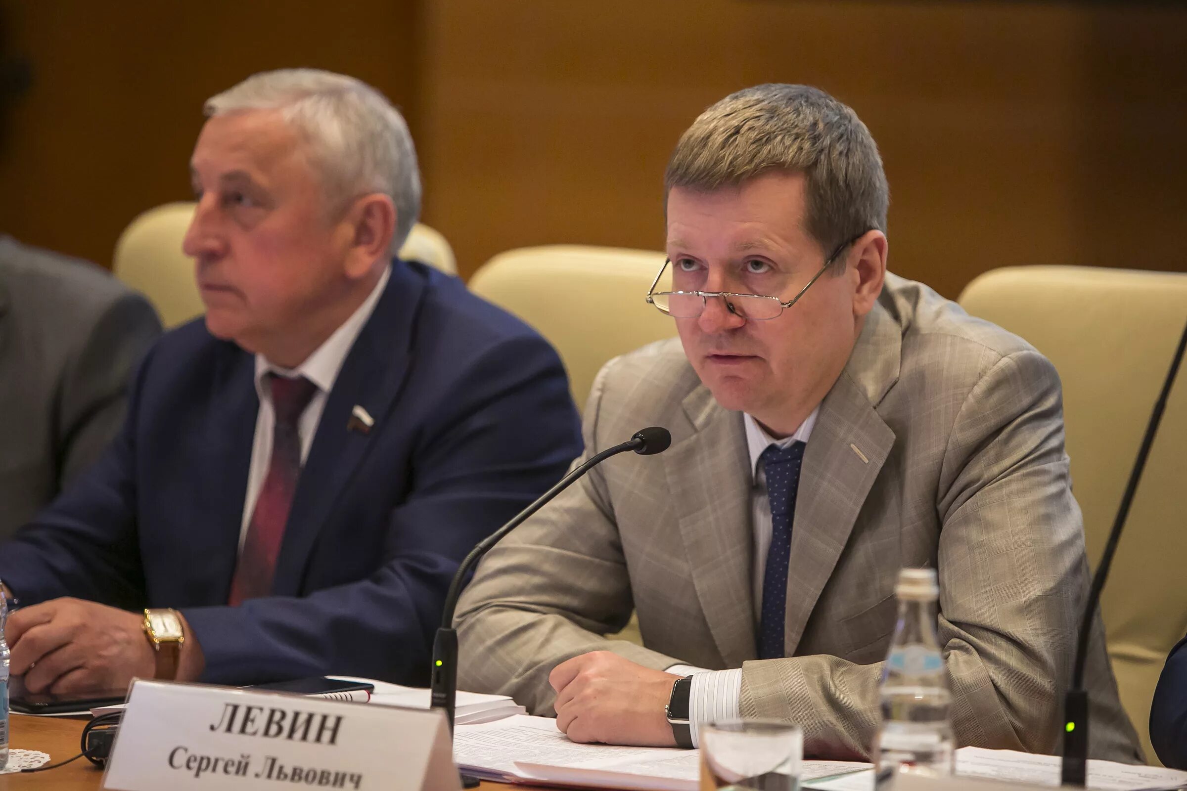 Сергей Левин выступил на парламентских слушаниях в Госдуме