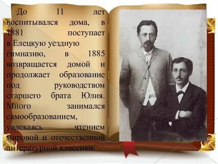 Основные проблемы бунина