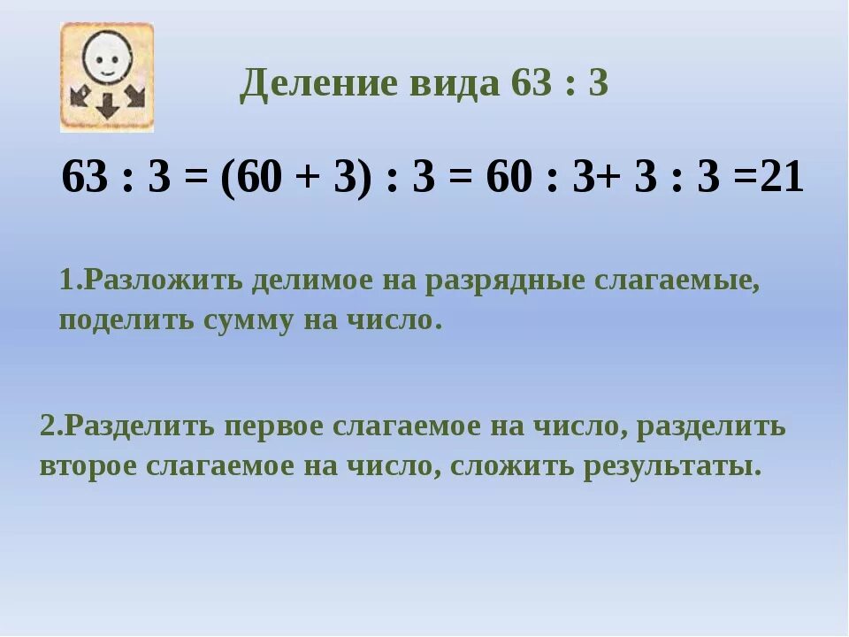 45 разделить на 5 15. Деление. Приемы внетабличного деления. Внетабличное деление объяснение. Внетабличное деление 3 класс.