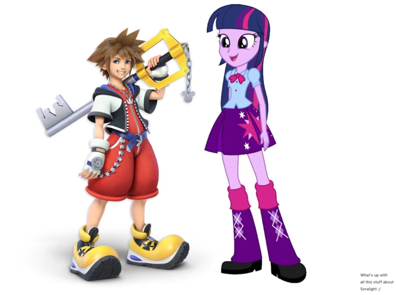 Kingdom Hearts Twilight Crossover. Pony sora