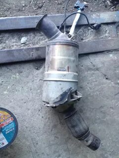 После удаления сажевого фильтра дымит