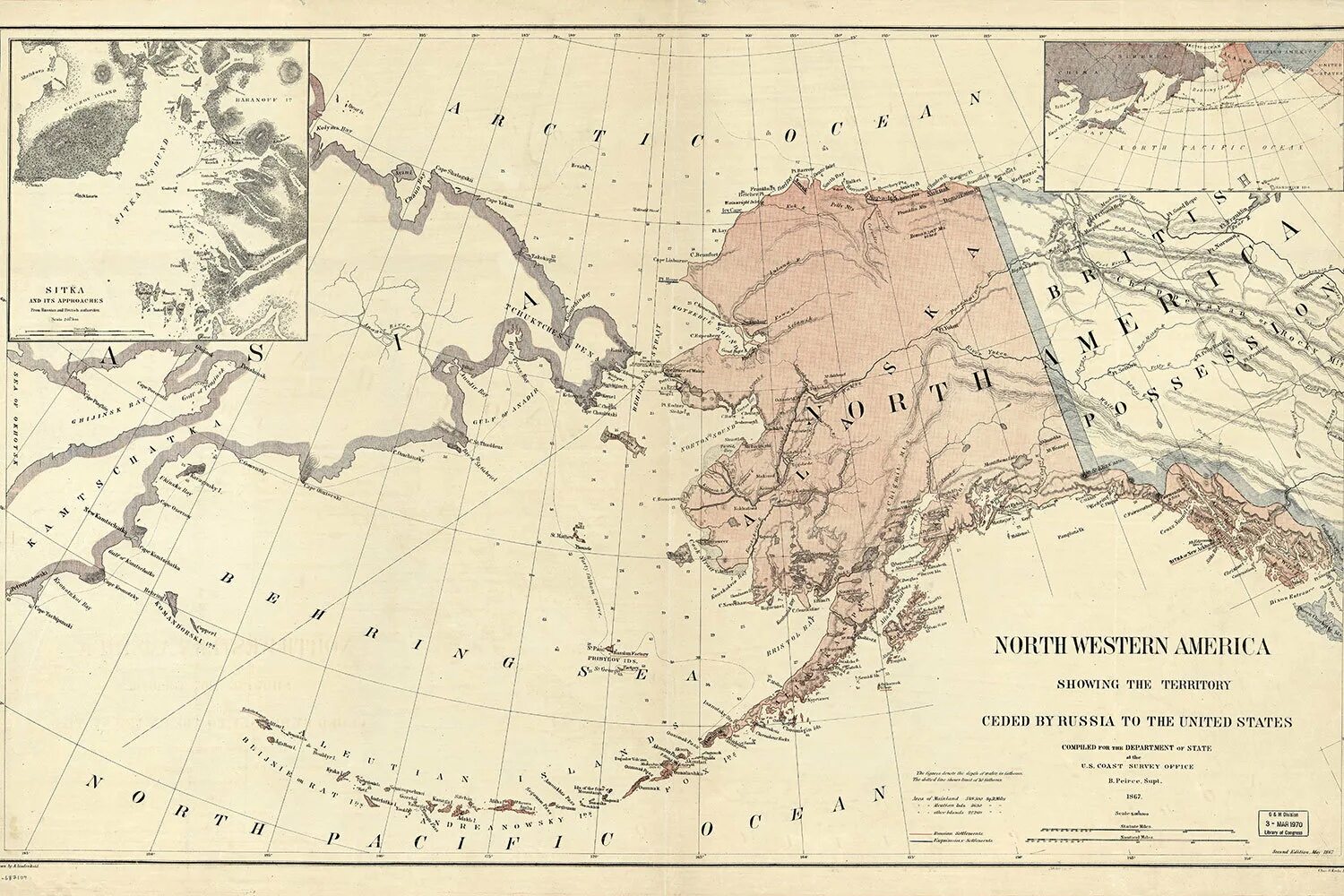 1 продажа аляски. Аляска карта 1867. Карта русской Америки 1867 года. Аляска карта 1867 год. Аляска 19 век карта.