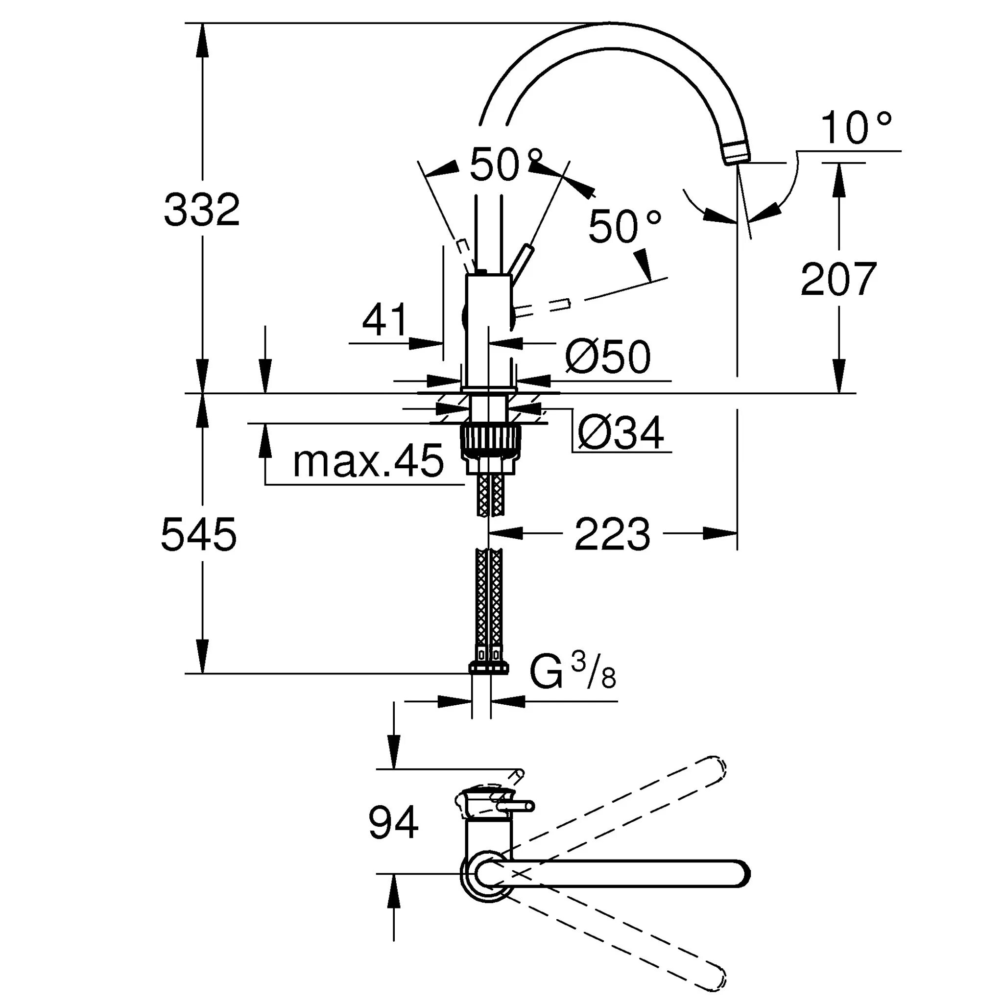 Start loop. Grohe BAUEDGE 31367001. Grohe BAULOOP 31368001. Смеситель Grohe BAULOOP 31368000. Смеситель для кухни Grohe "BAULOOP" (31368000).