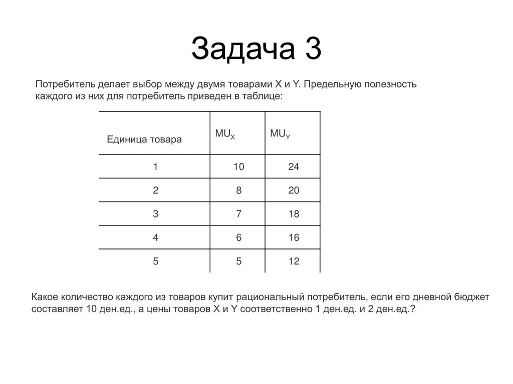 Рациональный потребитель таблица. На основании данных таблицы определите предельную полезность. Найдём предельную полезность х и y товаров. Выбор между двумя товарами.