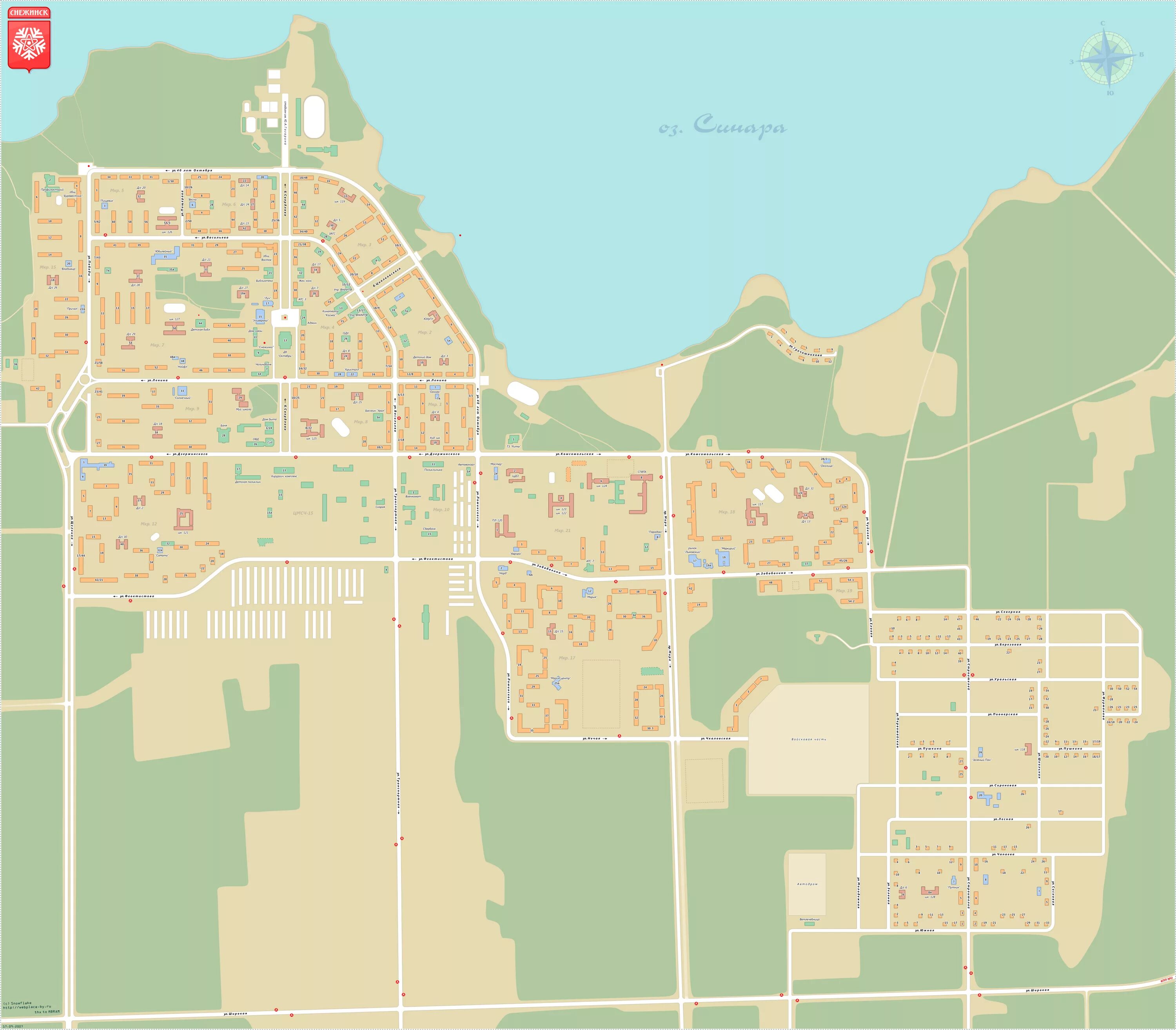 план города снежинска. карта снежинска с улицами и номерами. карта снежинска. план города снежинска. план города снежинска.