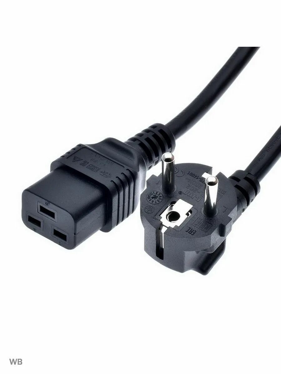 Iec 7. Кабель c19 schuko. разъем c19-schuko. кабель питания iec-320-c19. cee 7/7 (schuko).