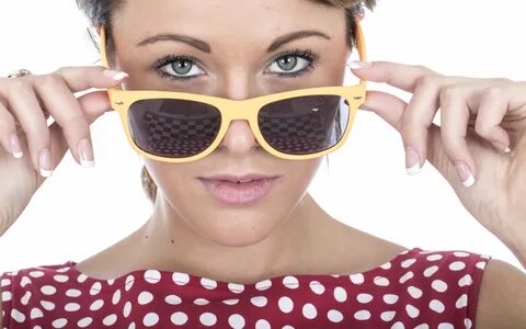 Blue eyes glasses