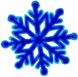 Силиконовые наклейки новогодние
