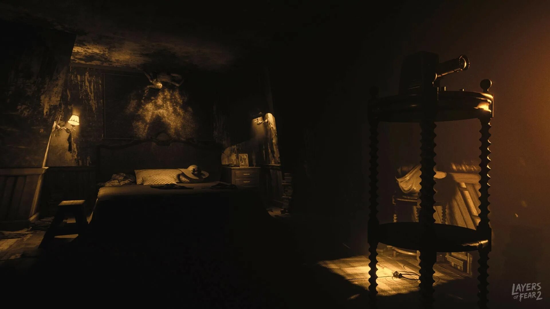 The beginning of fear. Layers of fear 2 скриншоты.