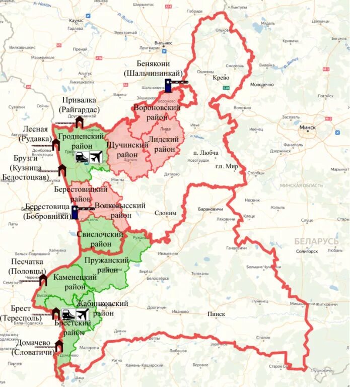 Брест какая страна. Пограничная зона Беларусь. Границы РБ на карте. Границы Гродненской области. Брест граница с Украиной на карте.