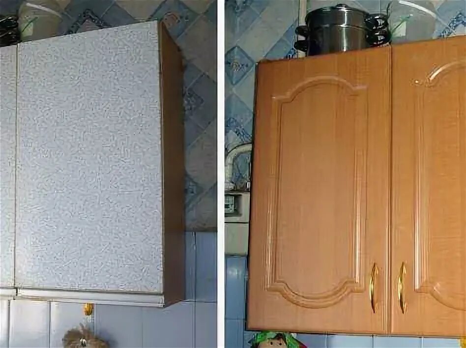 Перекрасить кухонный гарнитур своими руками фото Stunning Teal Paint Color for Kitchen Cabinets