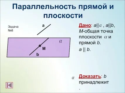 Задачи на параллельные прямые и плоскости