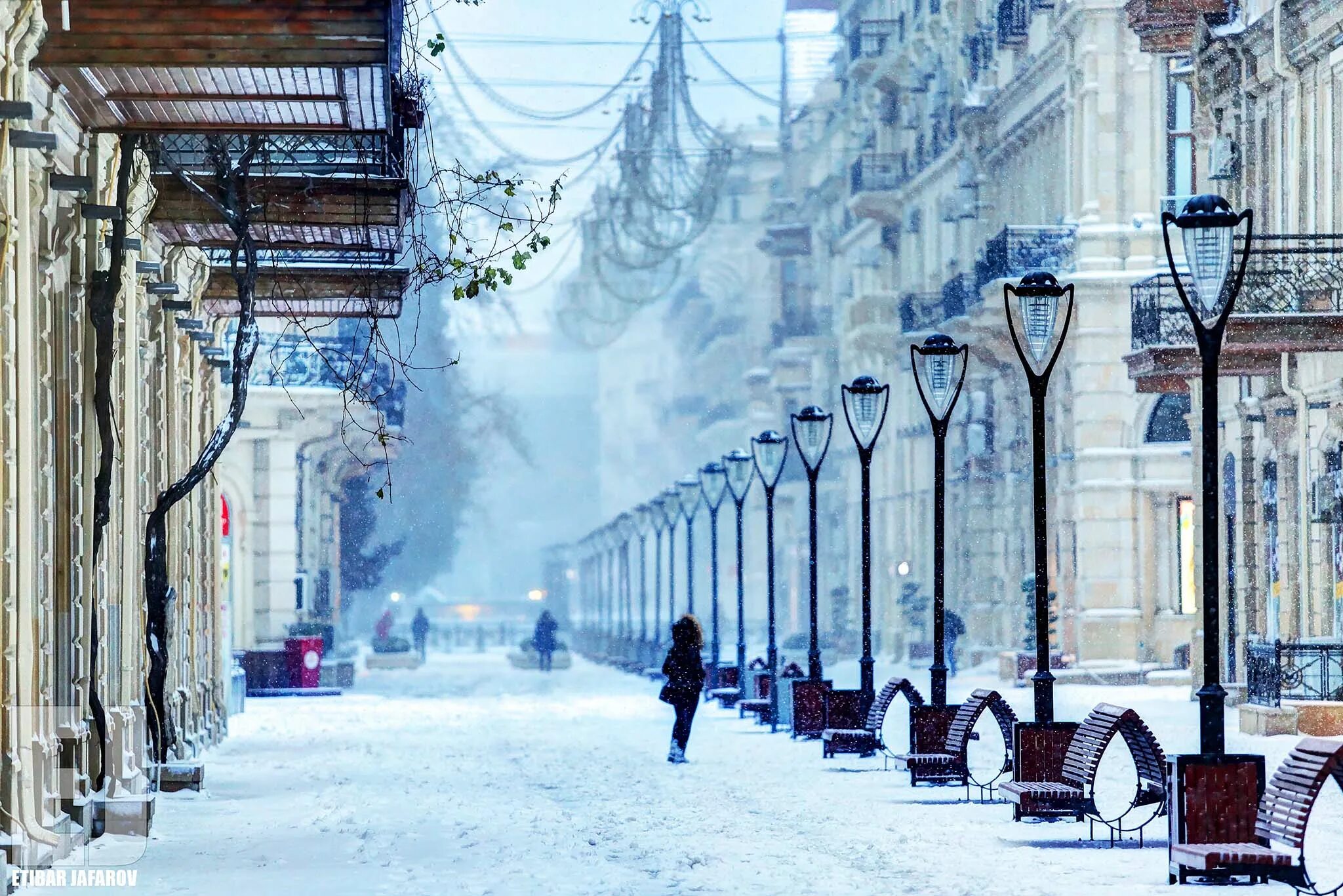Самые теплые зимы в городе