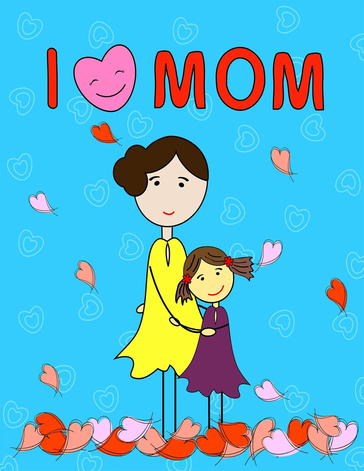 Mom surprises. I Love you Mommy открытки. Ай лов ю мом. Лове мама. А лав ю мама.