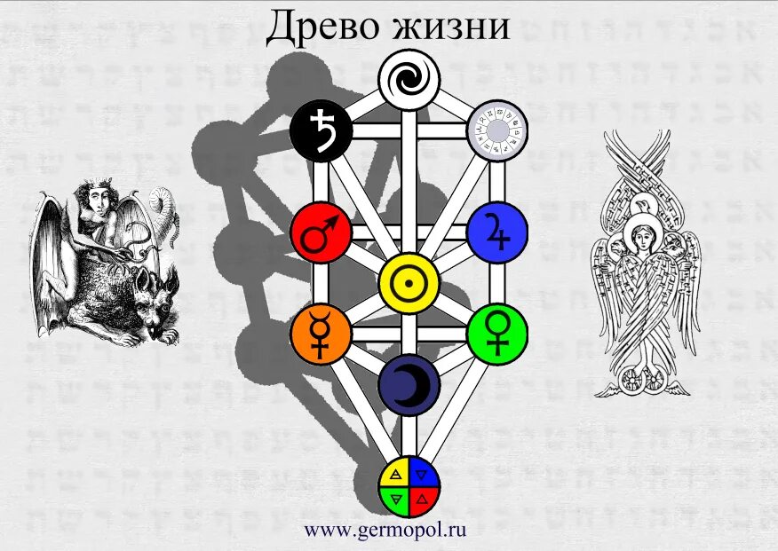 Что значит древа. Древо Сефирот. 10 Сефирот древа жизни. Древо жизни Каббала Сефироты. Дерево Сефирот и арканы Таро.