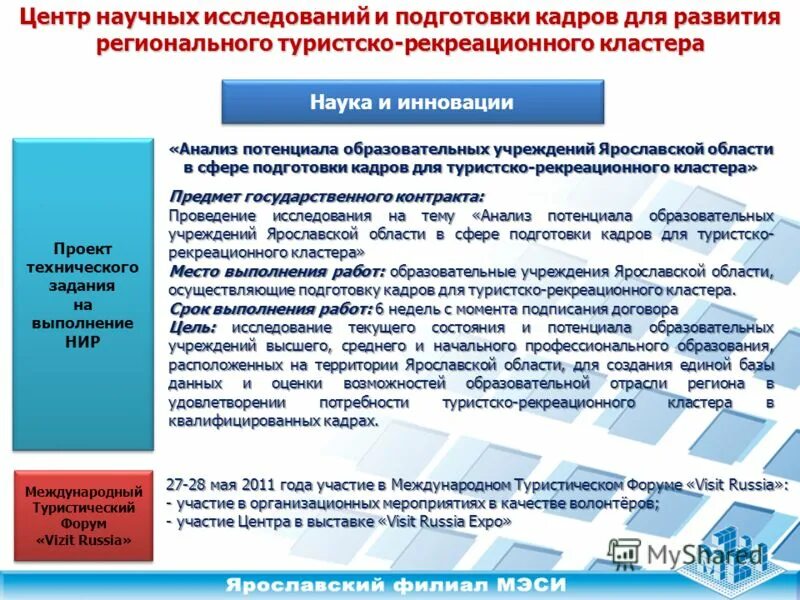 Цель выполнения научно исследовательских работ. Цель выполнения научно исследовательских работ