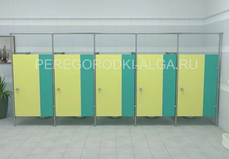 5 кабинок
