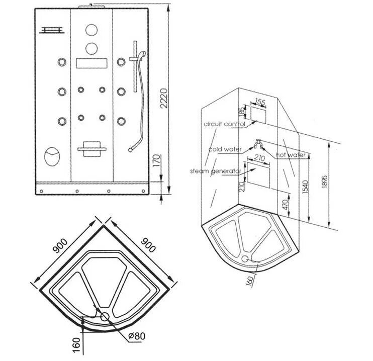 Собрать угловую душевую. Душевая кабина габариты 90x190x90. Душевая кабина 70х90 схема подключения. Душевая кабина s-5805 габариты. Душевая кабина Ниагара 80х80 схема.
