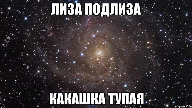 Какашку тупую. Какашку тупую