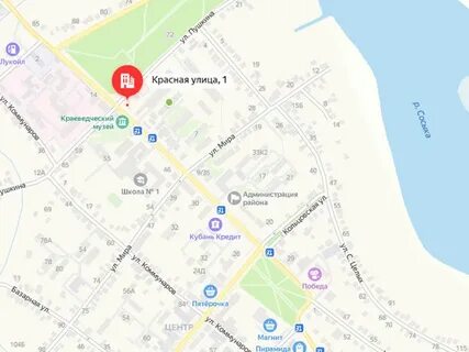 Карта староминского