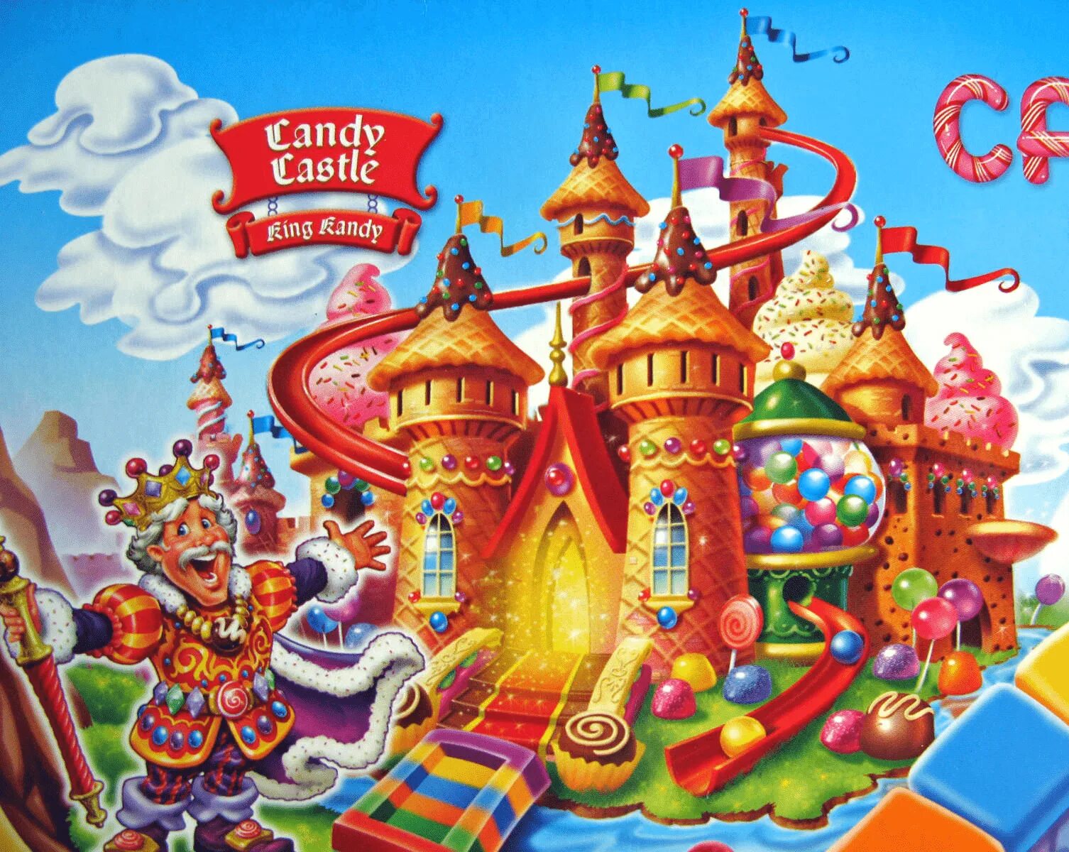 Дворец сластей Конфитюренбург. Кэнди Лэнд Candy Land. Сказочная Страна. Сказочные сладости.