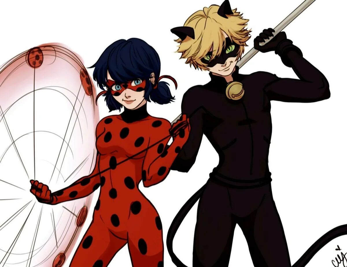 Ladybug and cat noir stronger together