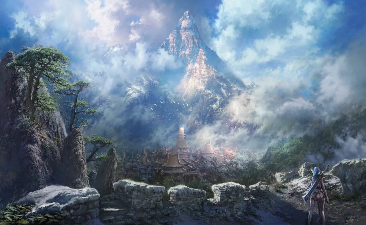 Fantasy world game