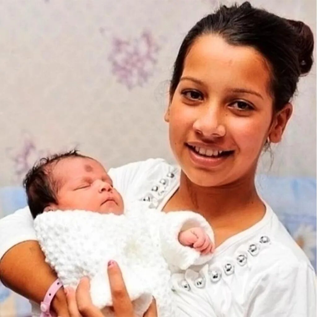 Детям родившимся в 2014 году. Кордеза Желязкова. Самая молодая мама в мире.