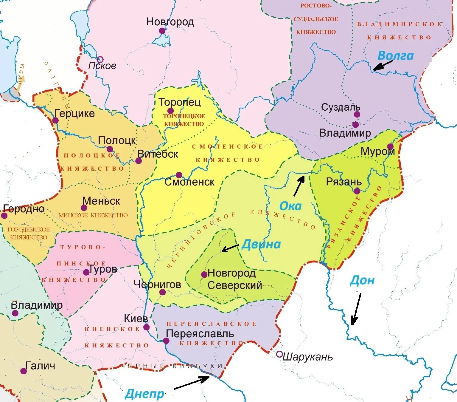 Крупные города черниговской земли. Княжества Киевской Руси в 12 веке. Смоленское княжество»Смоленское княжество». Турово-Пинское княжество карта. Княжества Киевской Руси карта.