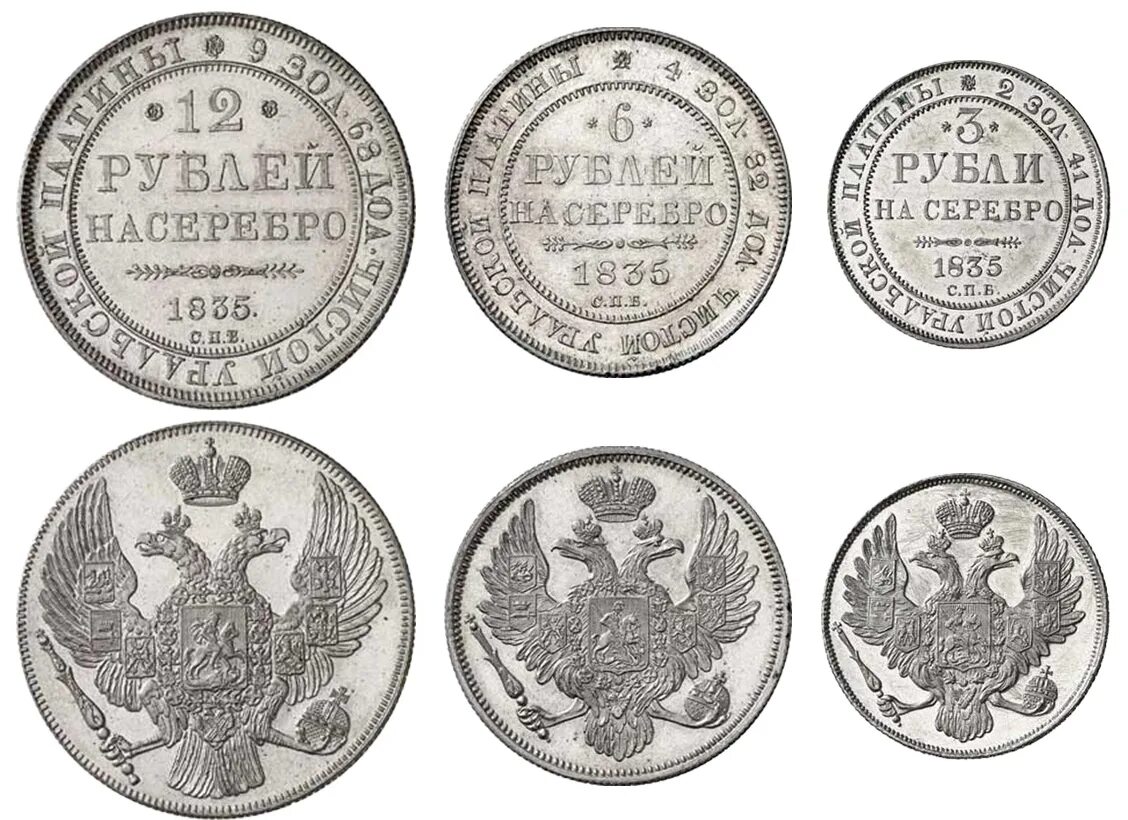 Платиновые монеты Николая 1. Платиновые монеты 1835 года. Платина монета Российской империи. Монеты из платины Российская Империя.