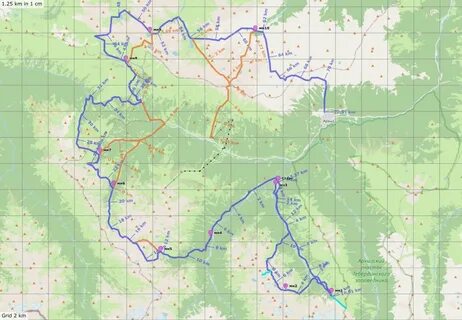 Карта осадков сапожок