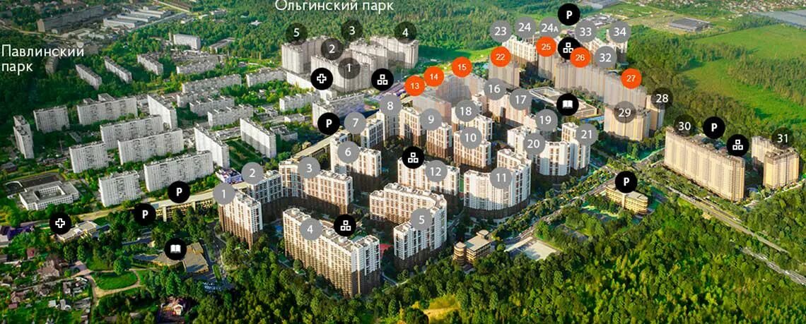 Купить 2-комнатную квартиру в новостройке 49.91 м², г. Балашиха, мкр. Павлино, ш