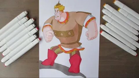 Как сделать трех богатырей