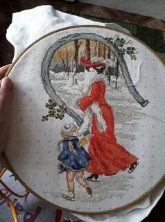 Процессы вышивок