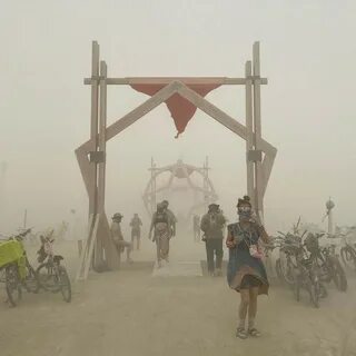 Русский burning man