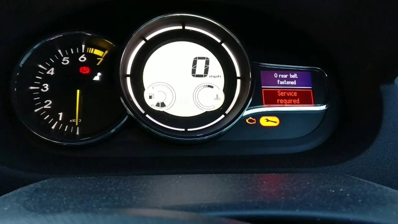 Renault Megane II Steering lock problem - YouTube