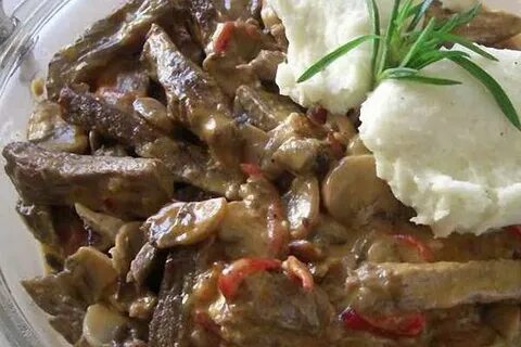 Печень говяжья с грибами рецепты