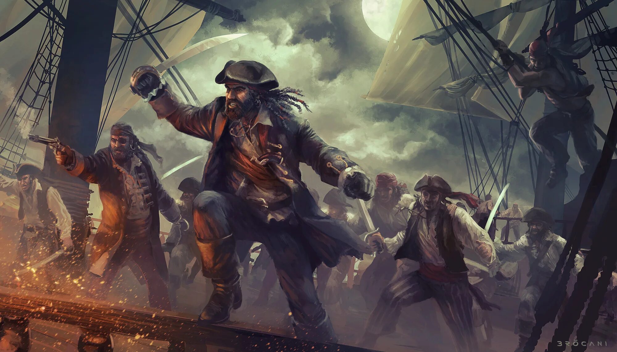 Команды капитана корабля. Флибустьеры 17 века. Пираты Карибского моря абордаж. Капитан Блад абордаж.