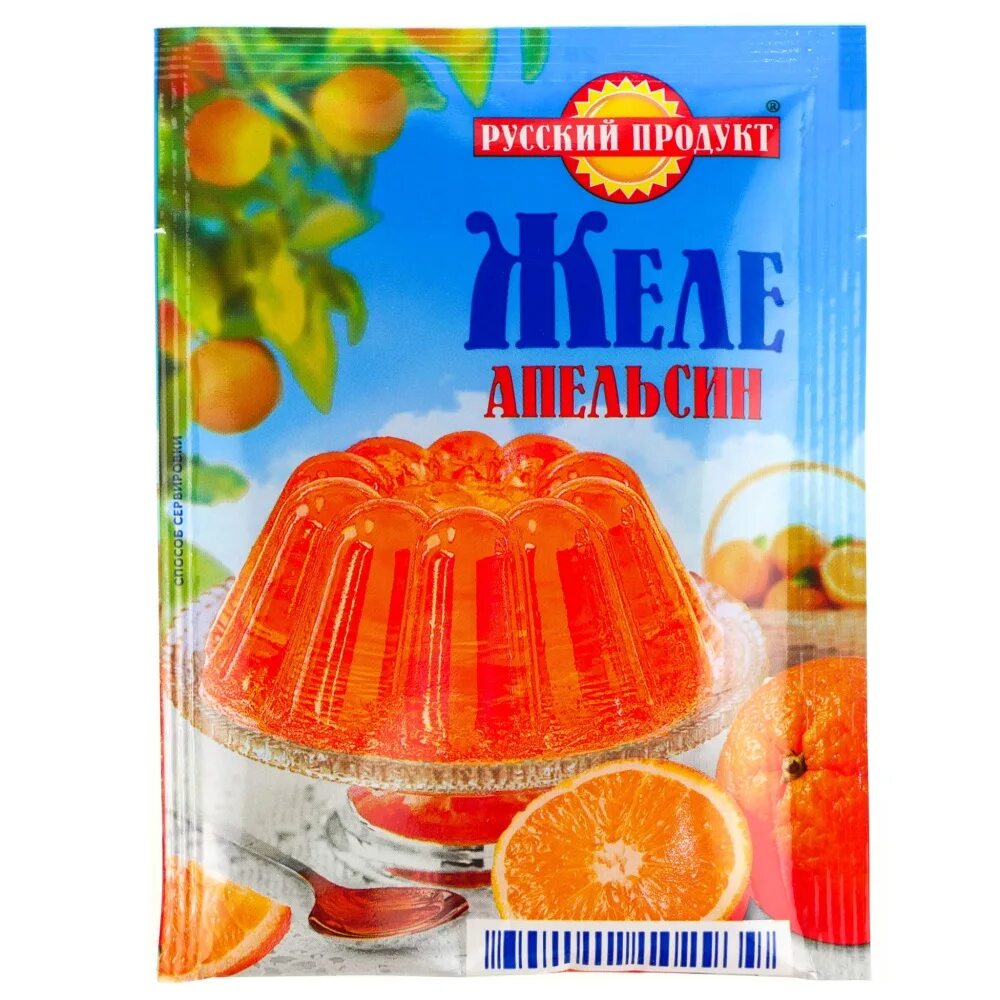 Jelly на русском. Желе русский продукт 50г апельсин. Желе быстрого приготовления русский продукт 50 г. Желе в упаковке. Желе клубничное русский продукт.