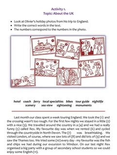 Topic activities